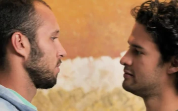 Stock Video Lgbt Couple Of Men Kissing Animated Wallpaper