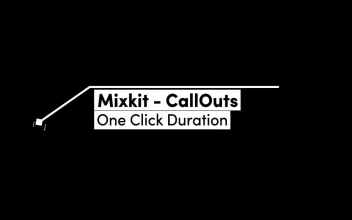 Stock Video Left Headline Focus Boxes Animated Wallpaper
