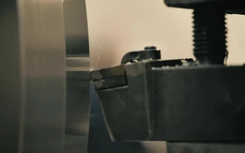 Stock Video Lathe Cutting Steel Animated Wallpaper