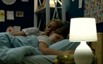 Stock Video Mother Putting His Daughter To Slee Animated Wallpaper