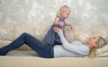 Stock Video Mother Kissing Her Young Chil Animated Wallpaper