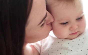 Stock Video Mother Kissing Her Bab Animated Wallpaper