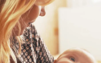 Stock Video Mother Holding Her Little Bab Animated Wallpaper