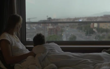 Stock Video Mother And Son Restin Animated Wallpaper