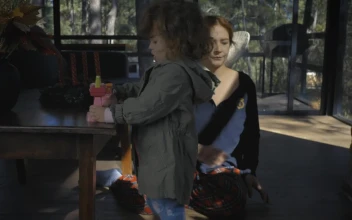 Stock Video Mother And Daughter Playing With Gifts At Christma Animated Wallpaper