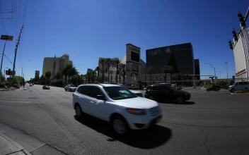 Stock Video Morning Traffic In Las Vega Animated Wallpaper