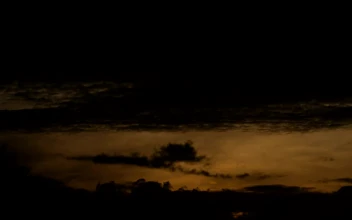 Stock Video Morning Sunrise Behind The Cloud Animated Wallpaper