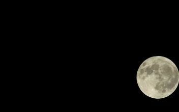 Stock Video Moon Against A Dark Black Sk Animated Wallpaper