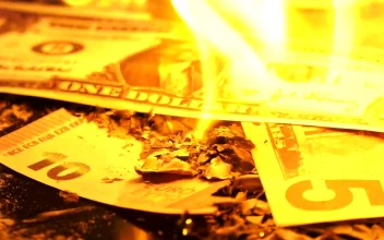 Stock Video Money On Fire Covered In As Animated Wallpaper