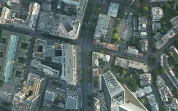 Stock Video Modern City Architecture Top Aerial Sho Animated Wallpaper