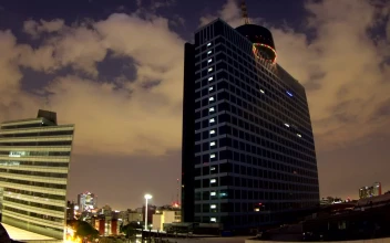 Stock Video Modern Buildings Of A Cit Animated Wallpaper