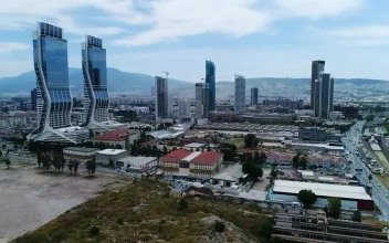 Stock Video Modern Buildings In An Old Cit Animated Wallpaper
