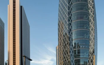 Stock Video Modern Buildings At Dus Animated Wallpaper