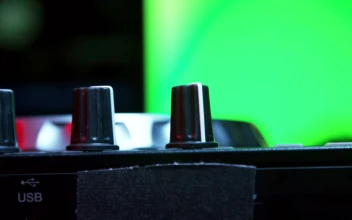 Stock Video Mixer Buttons And Control Animated Wallpaper