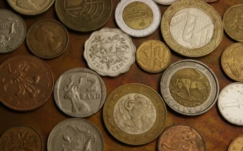 Stock Video Mix Of International Coins On The Tabl Animated Wallpaper