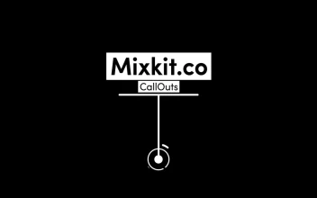 Stock Video Middle Focus Box Subheading Callou Animated Wallpaper