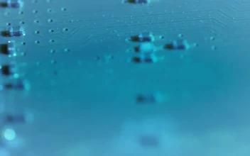 Stock Video Microprocessor Macro Close U Animated Wallpaper
