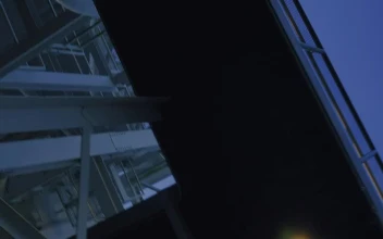 Stock Video Metal Structures Of An Electric Power Plan Animated Wallpaper
