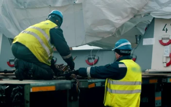 Stock Video Men With Helmet And Vests Workin Animated Wallpaper
