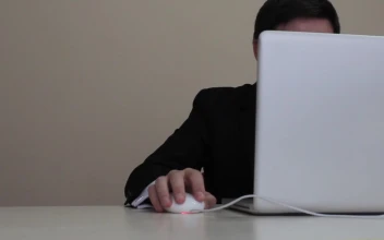 Stock Video Men In Suits At A Compute Animated Wallpaper