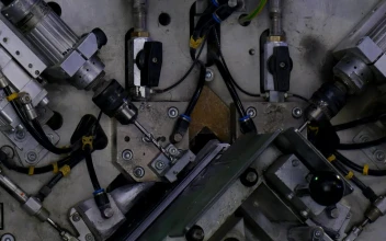 Stock Video Mechanical Machine Working Close Up 288 Animated Wallpaper