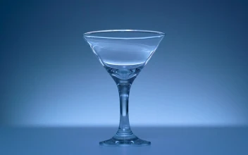 Stock Video Martini Glass On The Tabl Animated Wallpaper