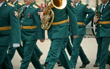 Stock Video Marching Band On The Stree Animated Wallpaper