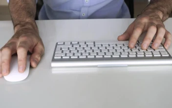 Stock Video Mans Hands Typing On A Keyboar Animated Wallpaper