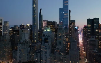 Stock Video Manhattan Buildings And Skyscrapers At Dus Animated Wallpaper