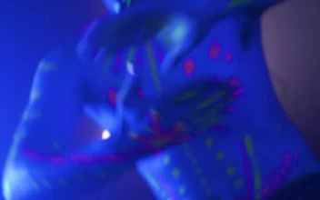Stock Video Man With Mask Dancing In Front Of The Camer Animated Wallpaper