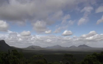 Stock Video Mountain Range Landscape Time Lapse