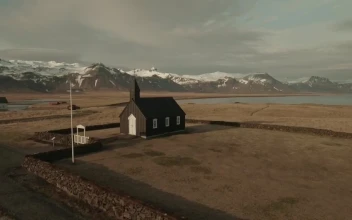 Stock Video Mountainside Church