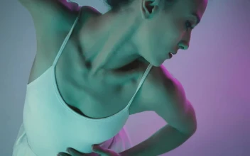 Stock Video Movements Of A Ballet Dancer