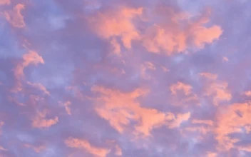 Stock Video Moving Clouds That Change Color