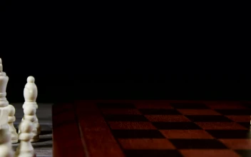 Stock Video Moving The Queen In Chess