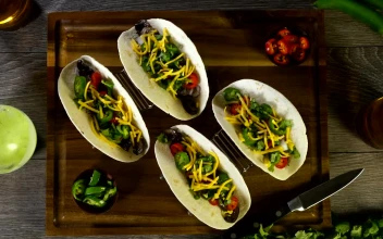 Stock Video Mushroom And Cheese Tacos