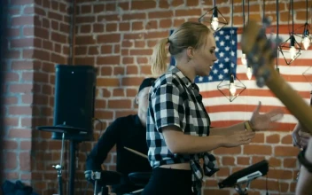 Stock Video Music Band Having A Conflict