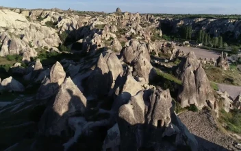 Stock Video Natural Rock Formations