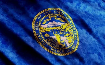 Stock Video Nebraska State Waving Flag