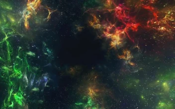 Stock Video Nebulae In The Galaxy D Render