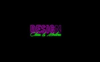 Stock Video Neon Arrows Title