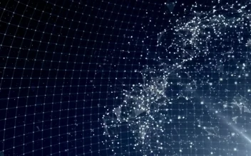 Stock Video Networking Spinning In The Shape Of A Globe