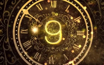Stock Video New Year Countdown