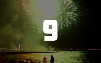 Stock Video New Year Countdown Title