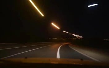 Stock Video Night Lights And Traffic On The City Roads