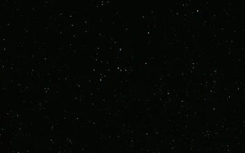Stock Video Night Sky Covered With Stars