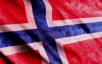 Stock Video Norway Flag D Render