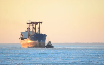 Stock Video Ocean Liner Cargo Ship