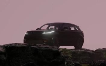 Stock Video Off Road Luxury Vehicle In Nature D Render