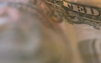 Stock Video One Dollar Bill In Detail